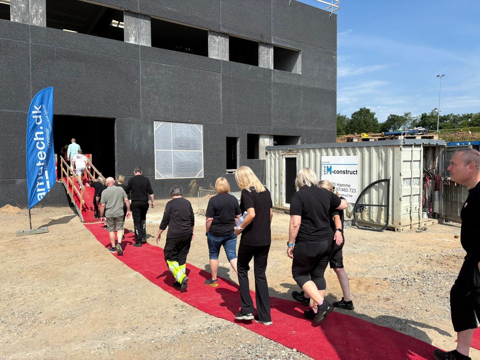 Rejsegilde i Kolding markerer næste milepæl for Lemvigh-Müllers nye centrallager